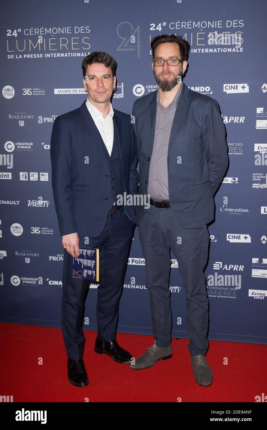 Vincent Blanchard And Romain Greffe Attending The 24th Annual Ceremonie Vincent Blanchard And Romain Greffe Attending The 24th Annual Ceremonie