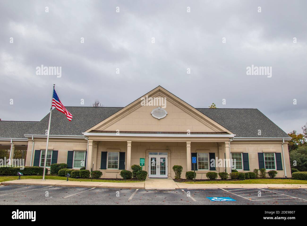 Augusta, Ga USA 11 29 20 Queensborough bank front view Stock Photo