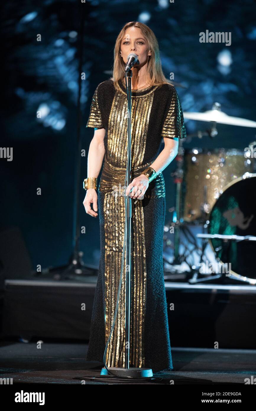 Singer Vanessa Paradis Performs During The 34th 'Les Victoires De.