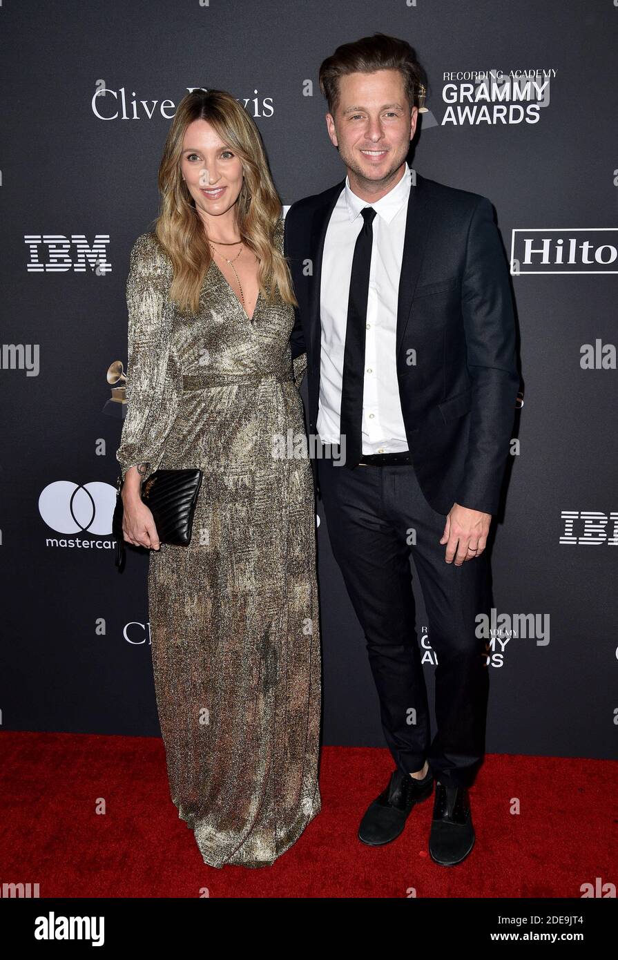 Genevieve Tedder, Ryan Tedder attend The Recording Academy And Clive
