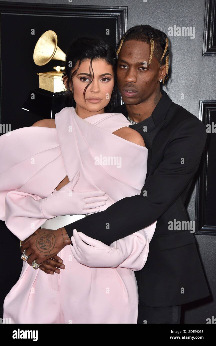 Kylie jenner travis scott hi-res stock photography and images - Alamy