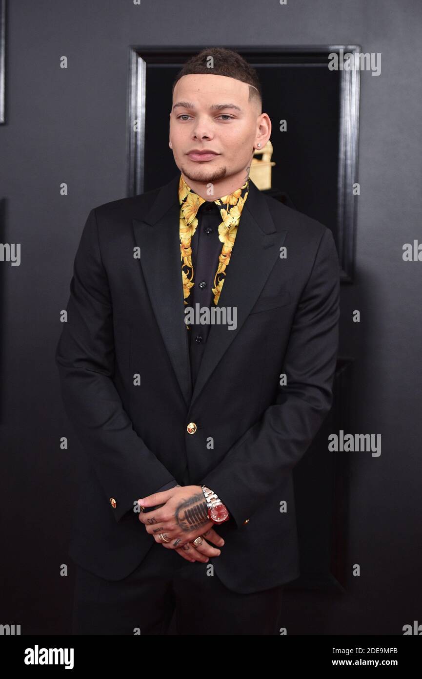 Kane Brown attends the 61st Annual GRAMMY Awards at Staples Center on