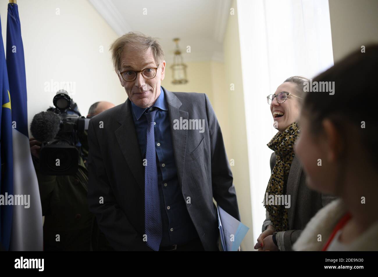 Philippe Grangeon at Elysee Palace in Paris on Febuary 11, 2019. Photo