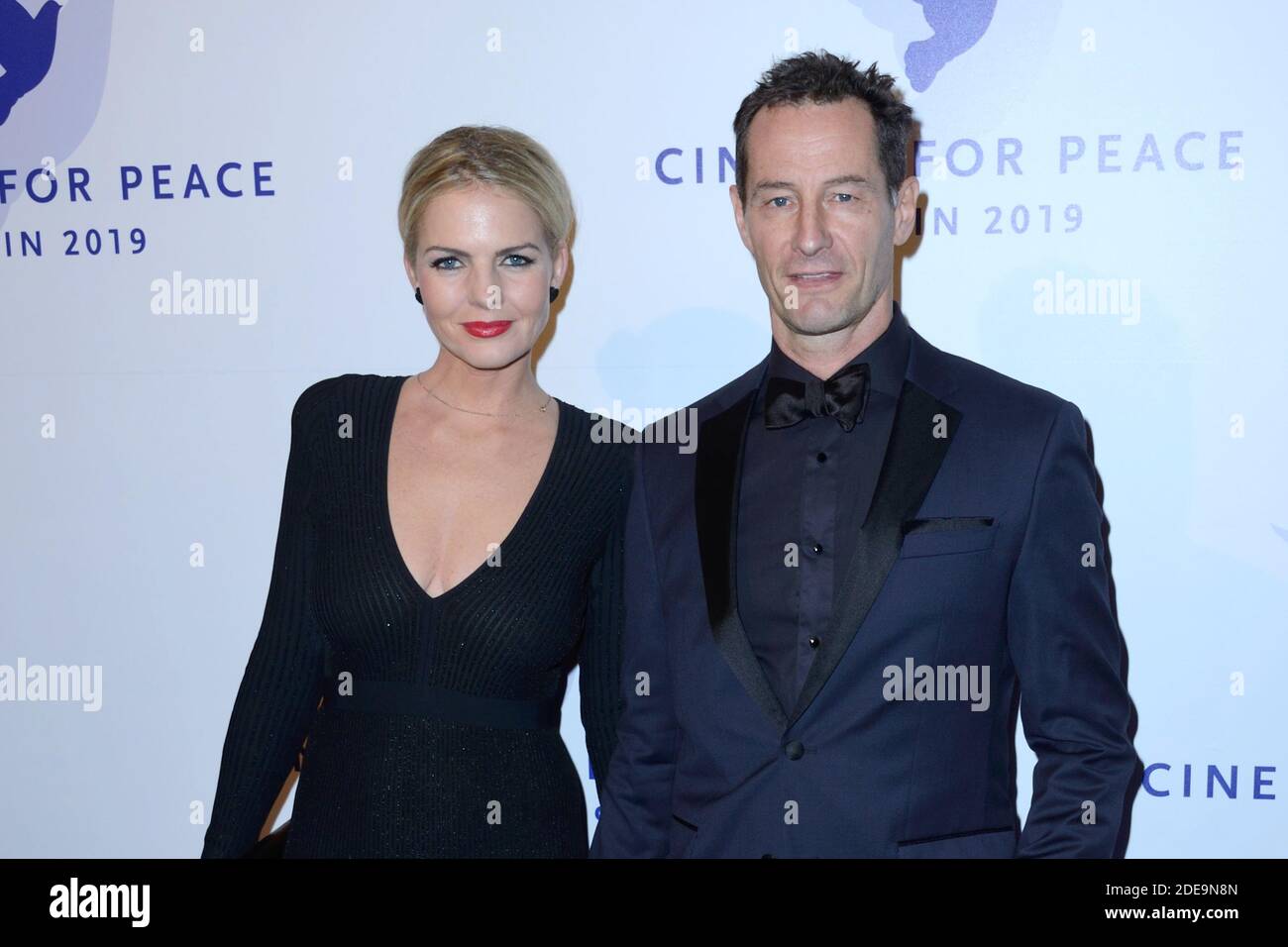Sebastian Copeland and his wife Carolin Copeland attending the Cinema For Peace Gala in Berlin, Germany on February 11, 2019. Photo by Aurore Marechal/ABACAPRESS.COM Stock Photo