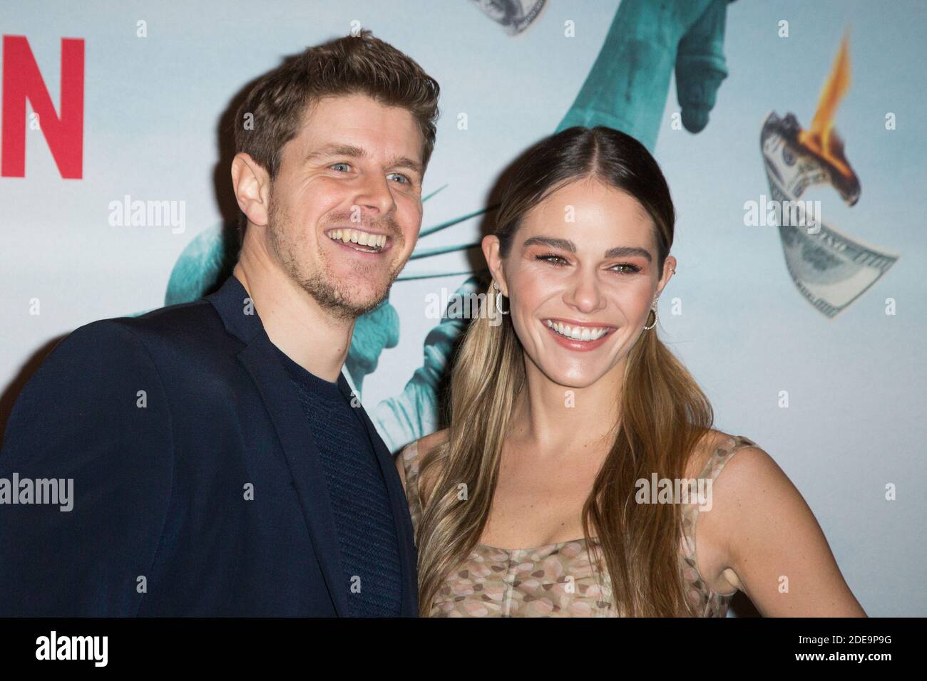 Alexandre Landry, Maripier Morin attends La chute de l'empire American