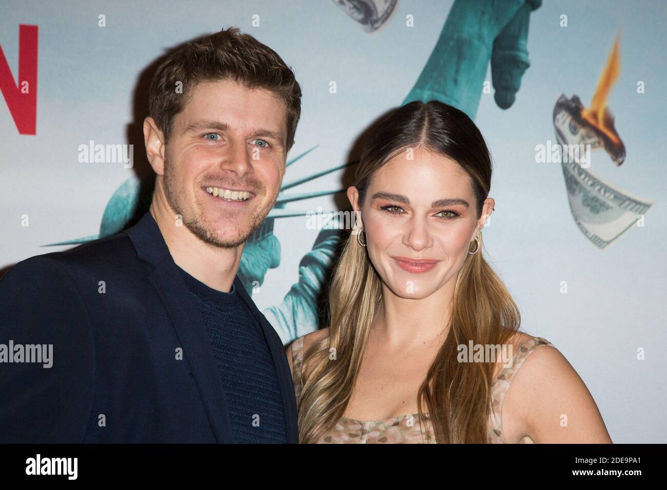 Alexandre Landry, Maripier Morin attends La chute de l'empire American