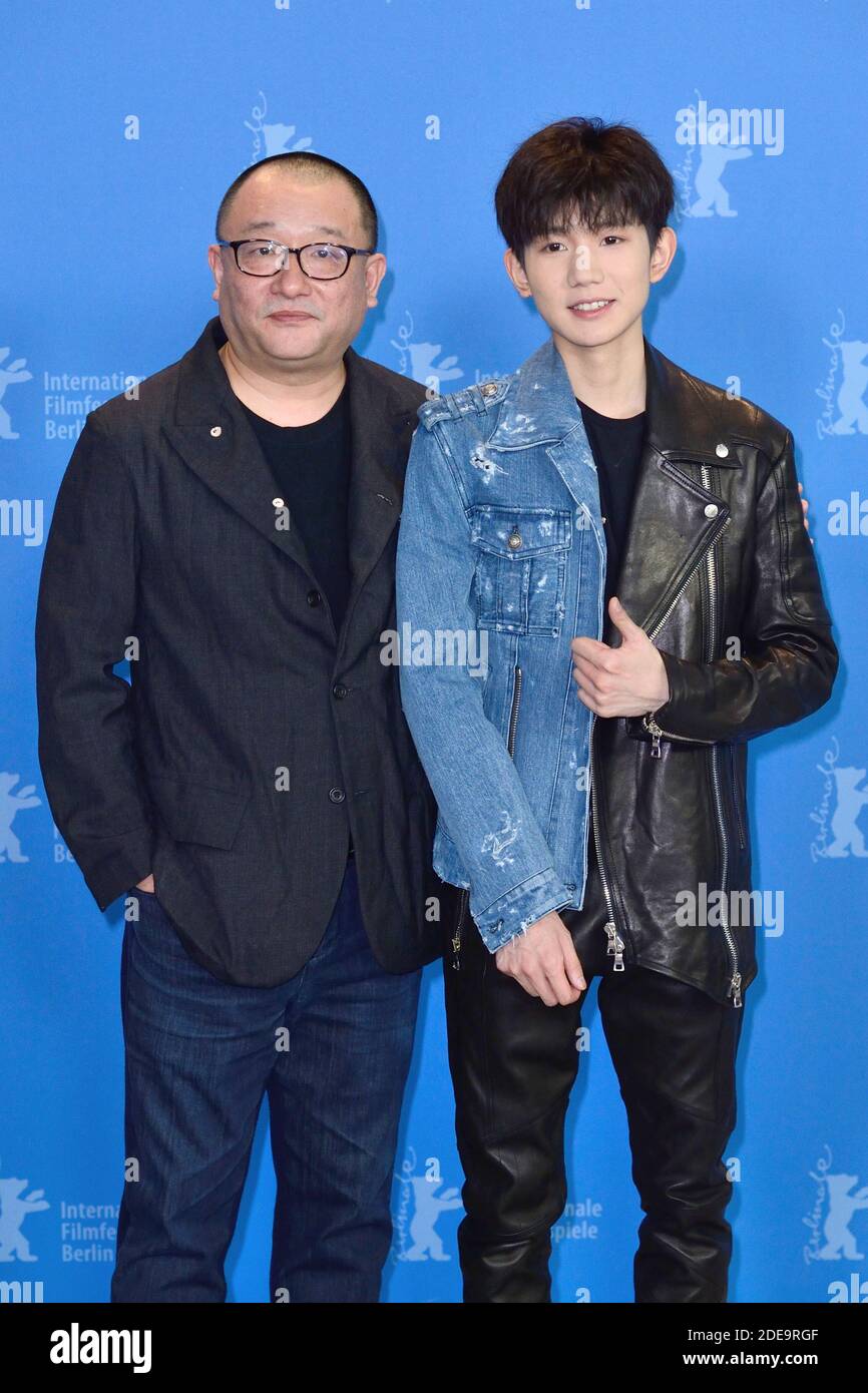 Wang Xiaoshuai and Wang Yuan (Roy Wang Yuan) attending the So Long, My