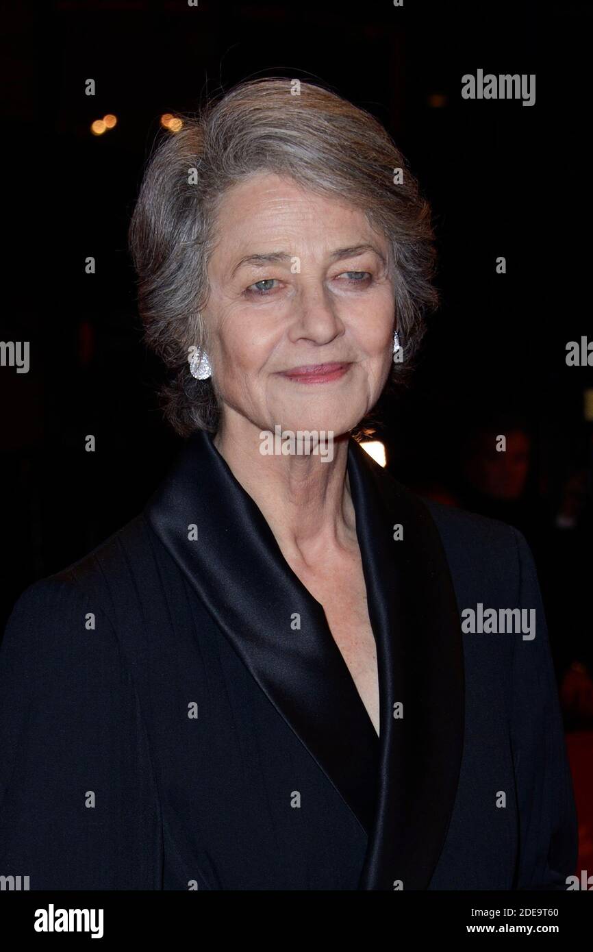 Charlotte Rampling attending the Tribute to Charlotte Rampling Ceremony as part of the 69th Berlin International Film Festival (Berlinale) in Berlin, Germany on February 14, 2019. Photo by Aurore Marechal/ABACAPRESS.COM Stock Photo