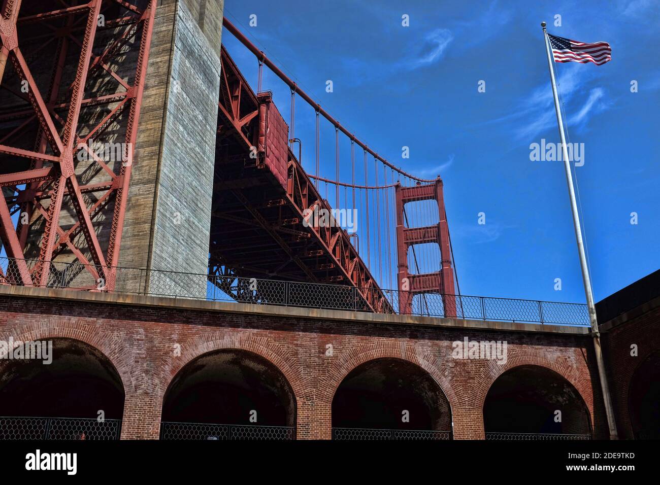 Views from Fort Point Stock Photo - Alamy