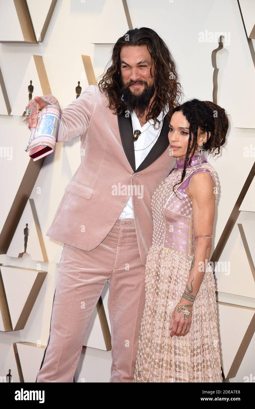 Lisa Bonet and Jason Momoa walking the red carpet as arriving to the 91st Academy Awards Oscars held at the Dolby Theatre in Hollywood Los Angeles CA USA February 24 2019. Photo