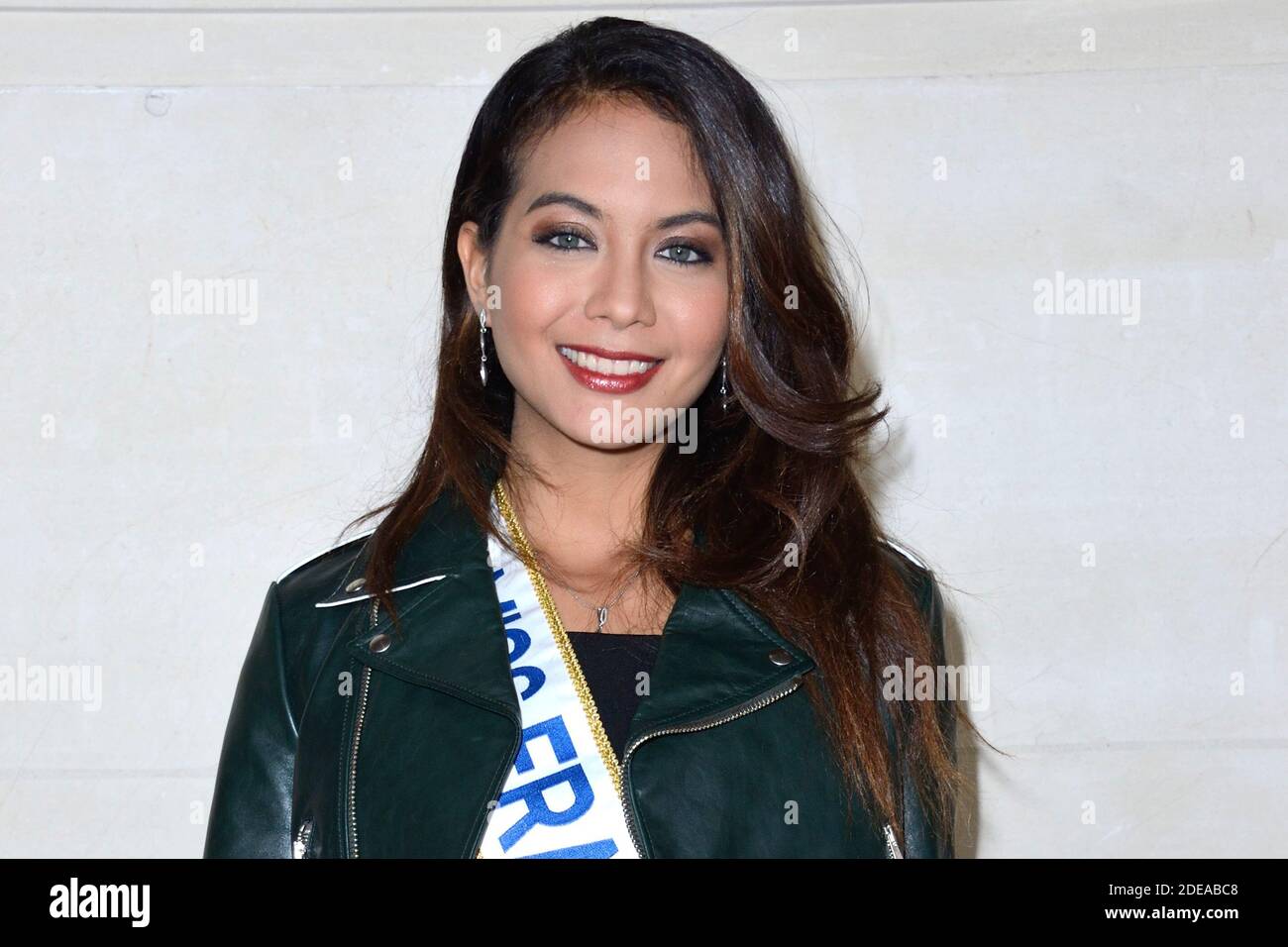 Vaimalama Chaves (Miss France 2019) attending the Guy Laroche show as