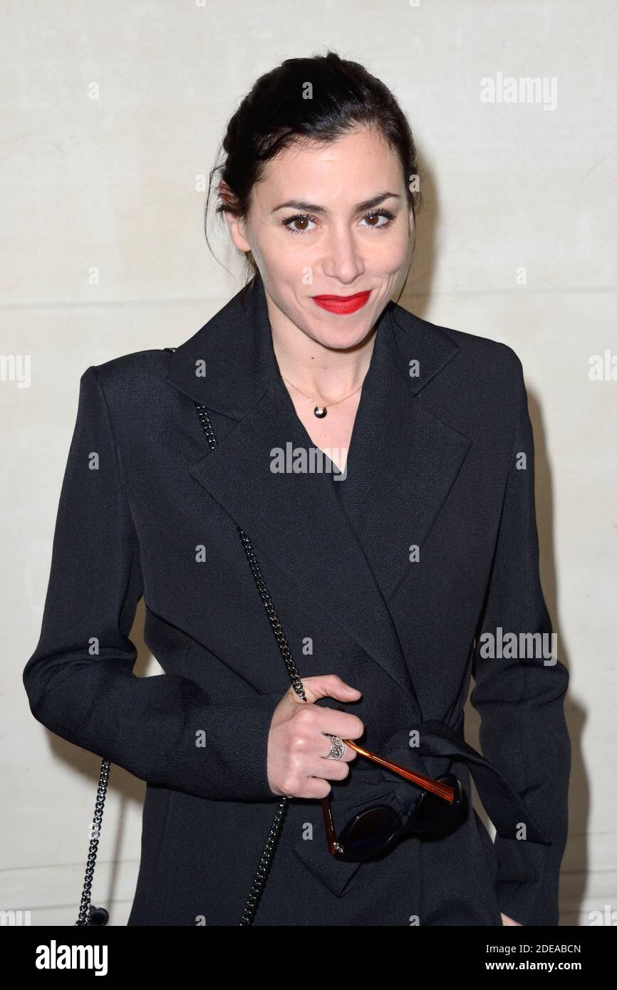 Olivia Ruiz Attending The Guy Laroche Show As Part Of The Paris Fashion Week Womenswear Fall