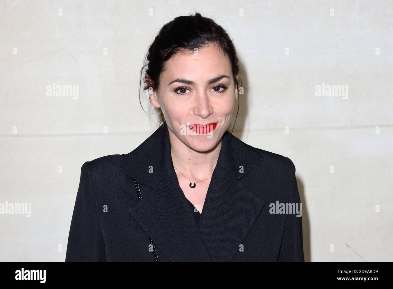 Olivia Ruiz attending the Guy Laroche show as part of the Paris Fashion