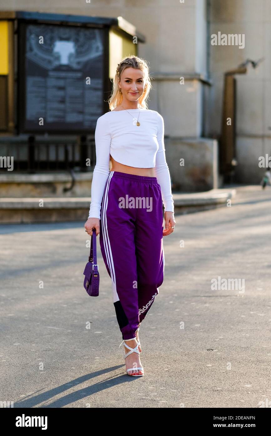 Street style, Noor de Groot arriving at Rochas Fall-Winter 2019-2020  ready-to-wear show, held at Palais de Chaillot, Paris, France, on February  27th, 2019. Photo by Marie-Paola Bertrand-Hillion/ABACAPRESS.COM Stock  Photo - Alamy