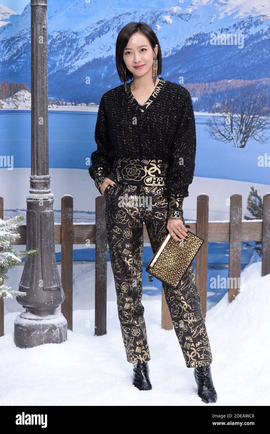 Victoria Song attending the Chanel show as part of the Paris Fashion Week  Womenswear Fall/Winter 2019/2020 in Paris, France on March 5, 2019. Photo  by Aurore Marechal/ABACAPRESS.COM Stock Photo - Alamy