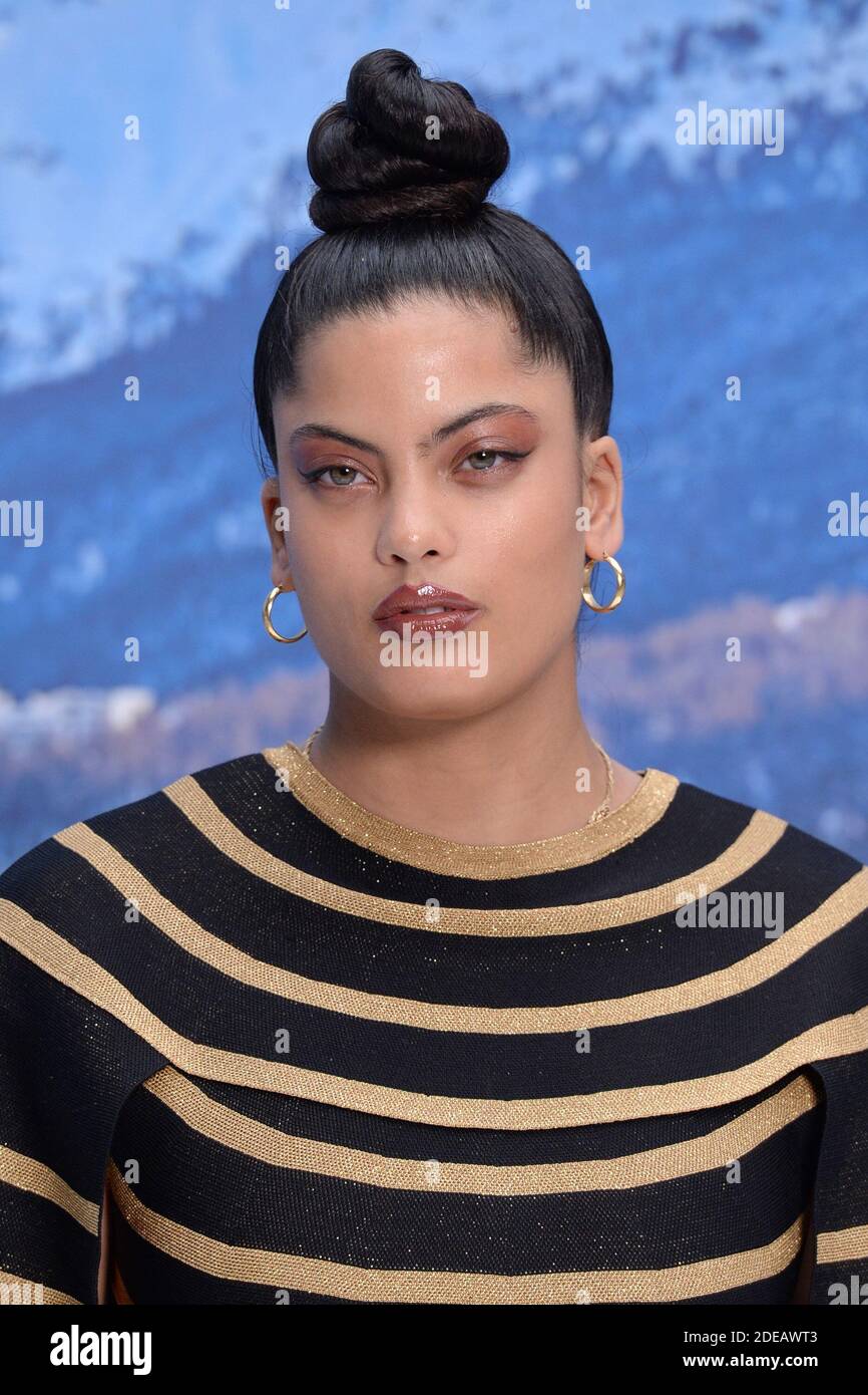 Naomi Diaz attending the Chanel show as part of the Paris Fashion Week Womenswear Fall/Winter