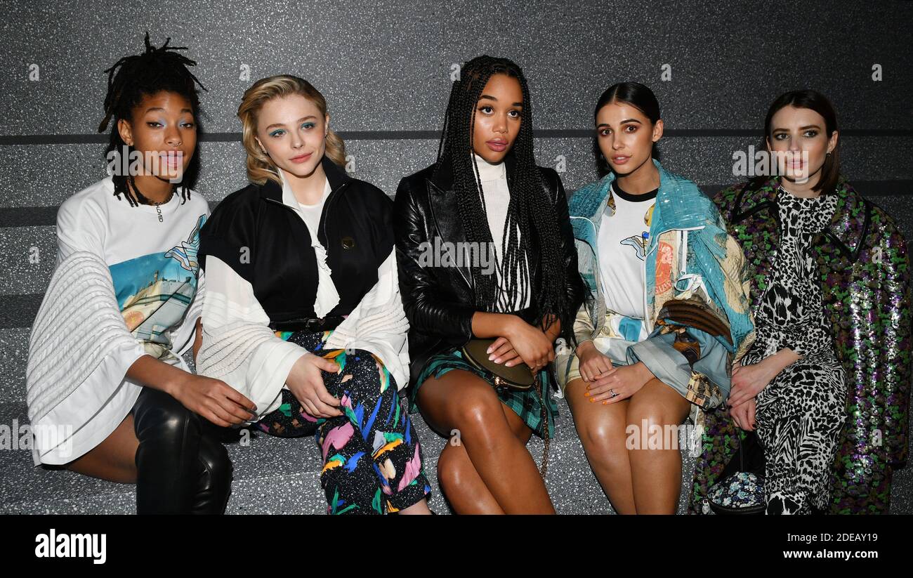 Willow Smith attends the Louis Vuitton show as part of the Paris