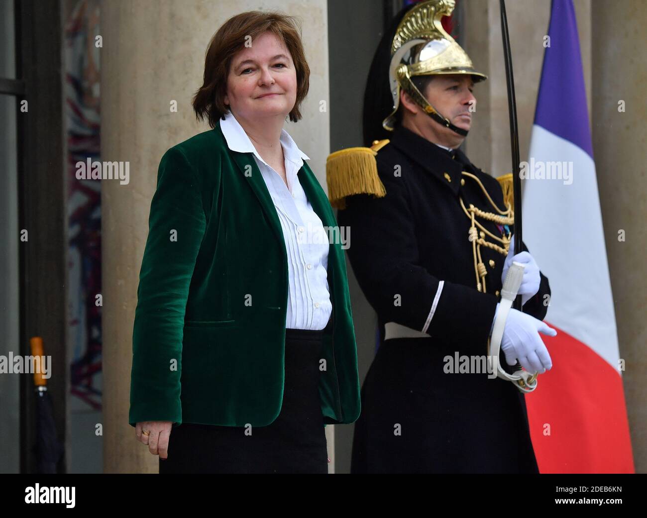 frange sur le côté dégradé effilé