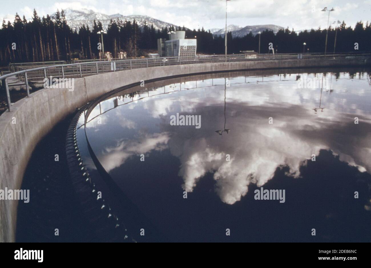 1970s Photo (1972) Water treatment plant at lake tahoe (Reno area