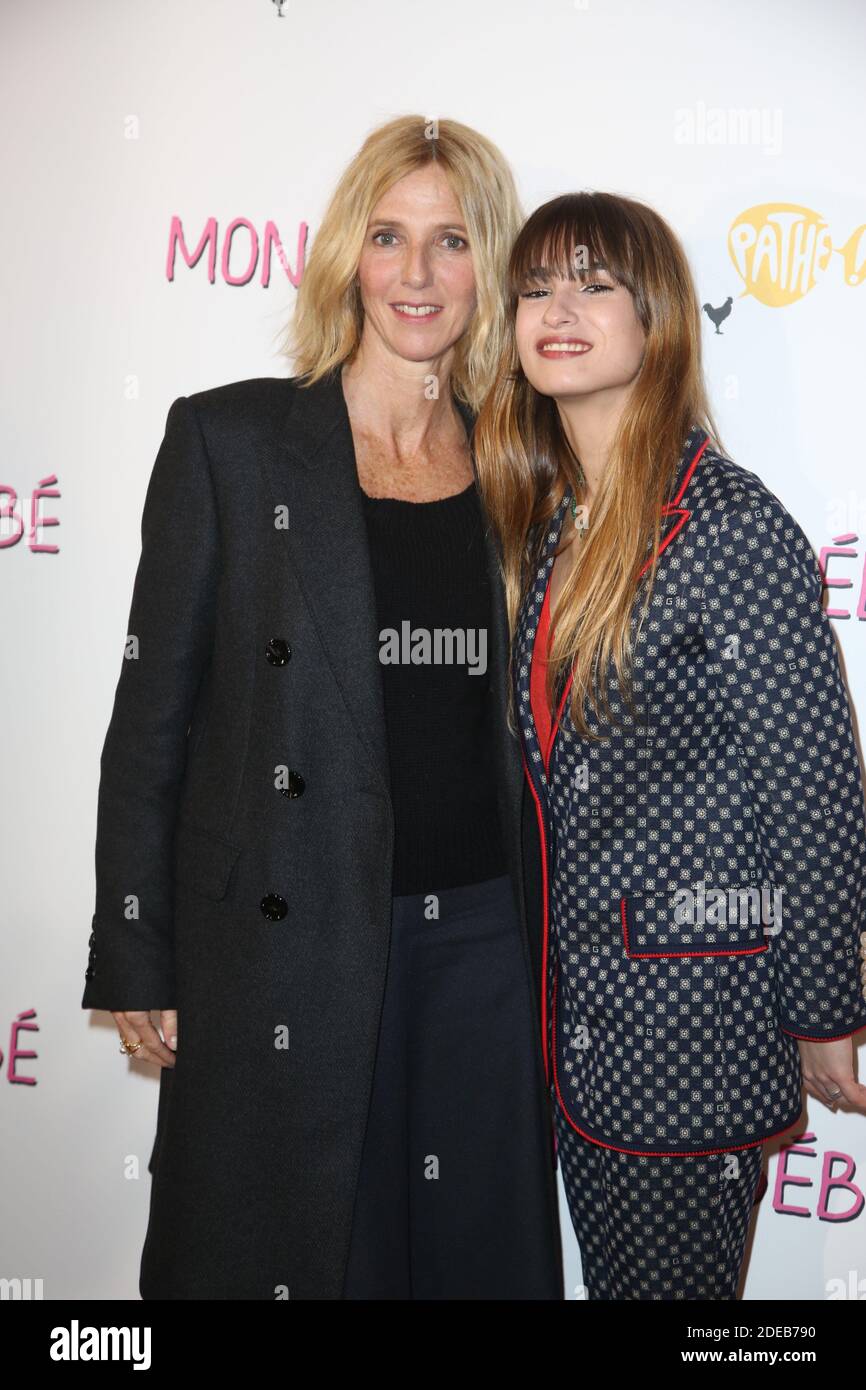 Sandrine Kiberlain Et Thais Alessandrin Lors De La Premiere De Mon Bebe Au Gaumont Opera A Paris France Le 11 Mars 19 Photo By Jerome Domine Abacapress Com Stock Photo Alamy