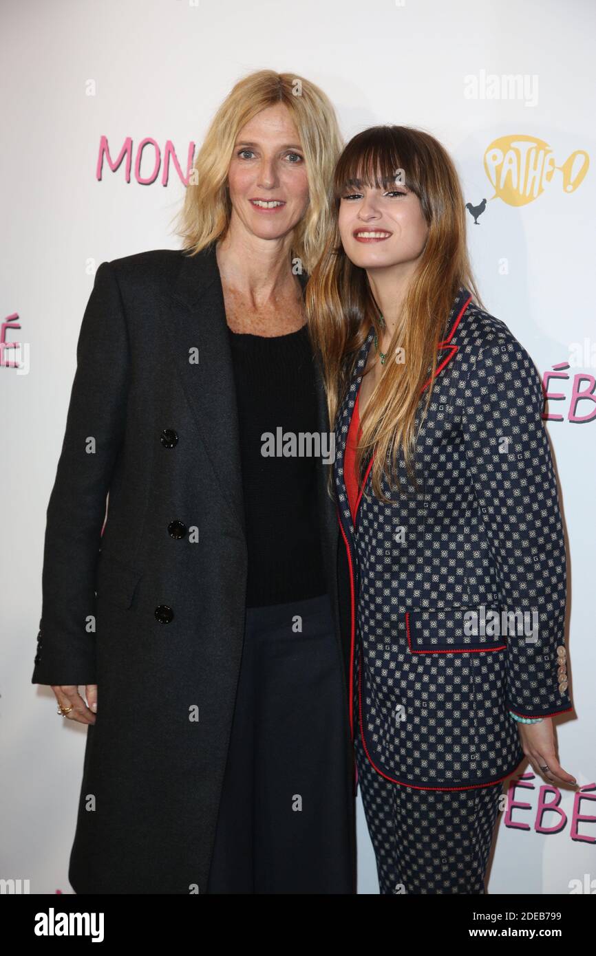 Sandrine Kiberlain Et Thais Alessandrin Lors De La Premiere De Mon Bebe Au Gaumont Opera A Paris France Le 11 Mars 19 Photo By Jerome Domine Abacapress Com Stock Photo Alamy