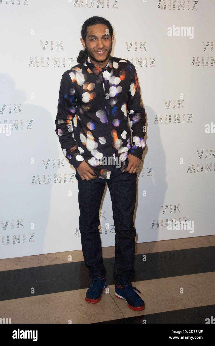 Dylan Robert attend the 'Vik Muniz X La Maison Ruinart' exhibition ...