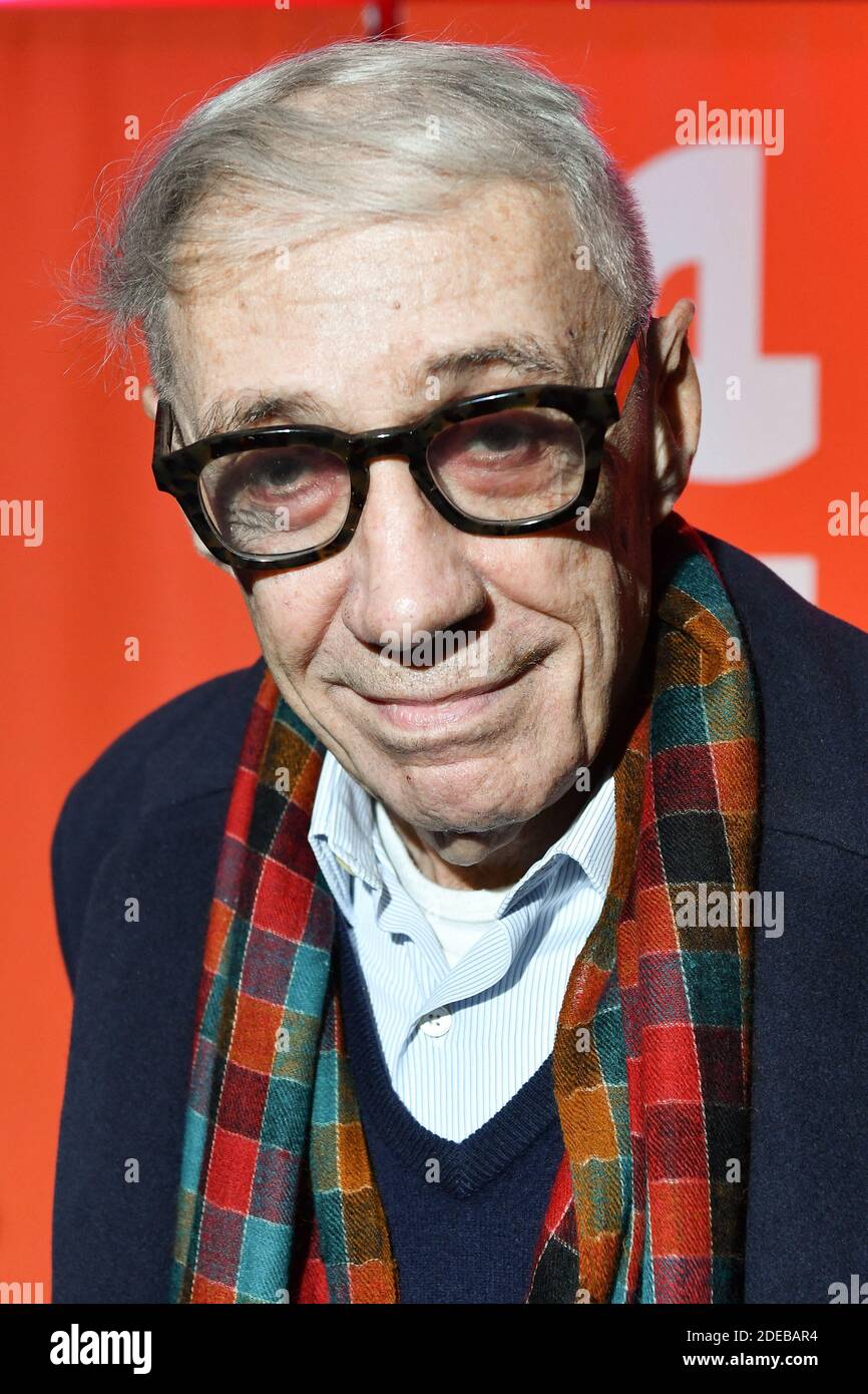 Andre Techine attends the Techine Art première at Cinema du Pantheon ...