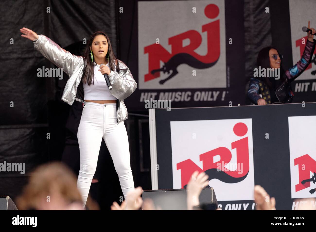 Lynda performs live on stage for launching of local guide of Lille "Le  Chti" with NRJ Radio on March 16, 2019 in Lille, France. Photo Sylvain  Lefevre/ABACAPRESS.COM Stock Photo - Alamy