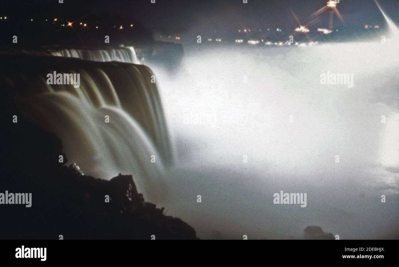 1970s Photo (1973) - The American Niagara Falls seen from