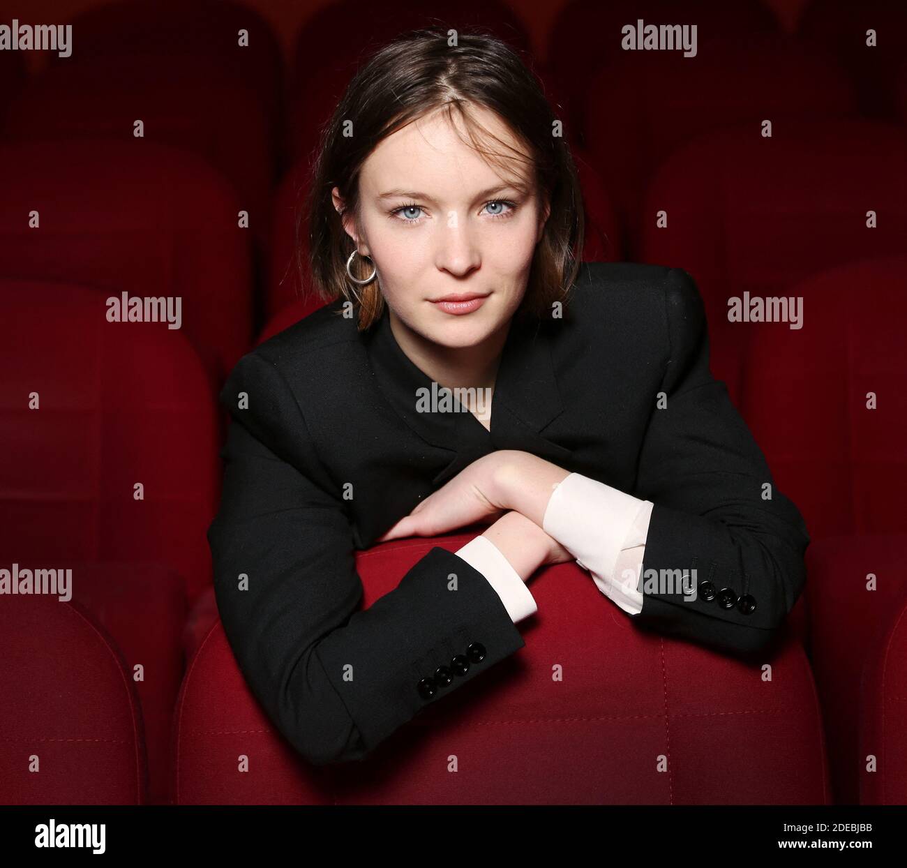 Exclusive - Diane Rouxel posing during a photo shoot as part of the ...