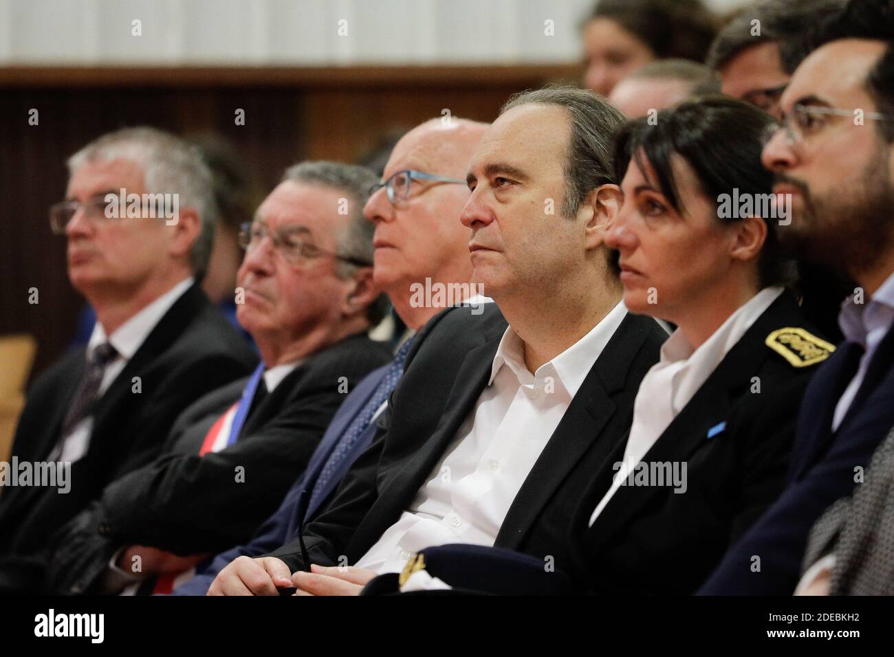 Xavier niel with delphine hi-res stock photography and images - Alamy