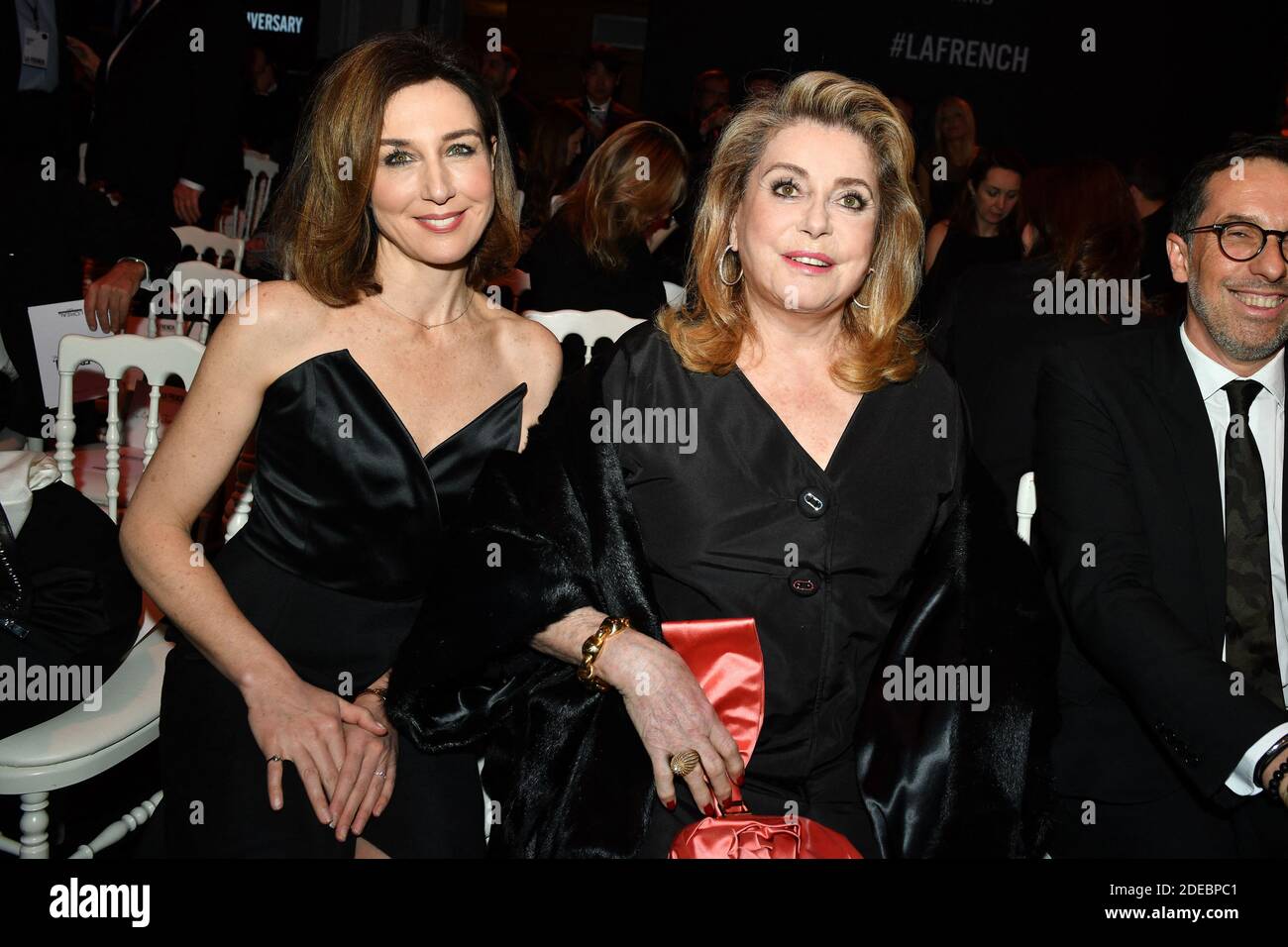 Elsa Zylberstein and Catherine Deneuve attend La French-Art Of Coloring