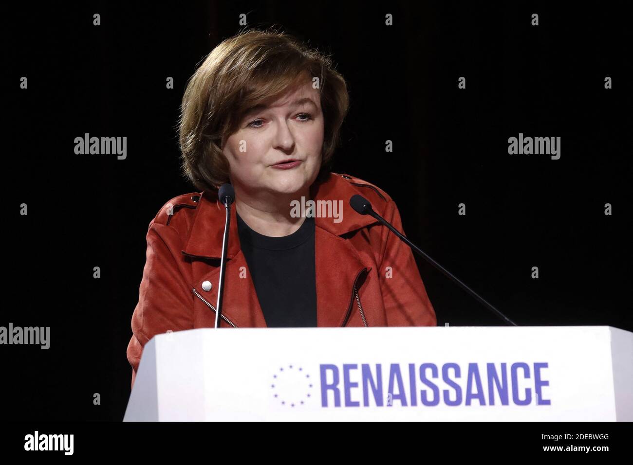 frange sur le côté dégradé effilé