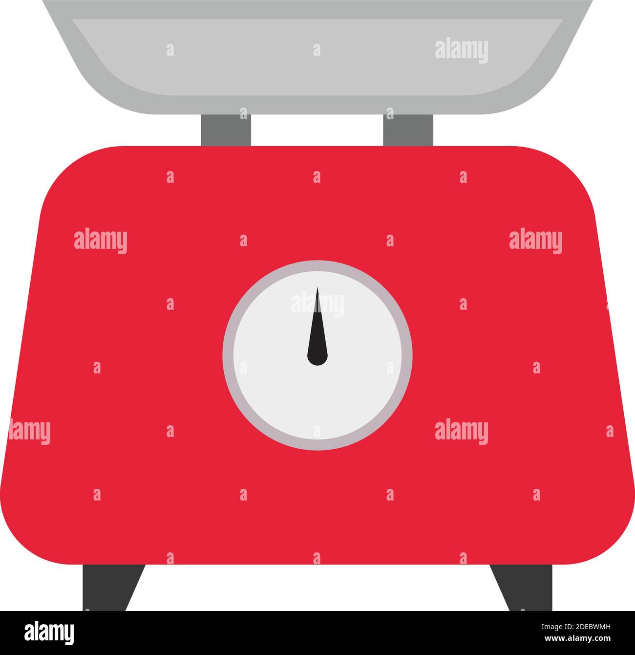 Scale, weighing scale, weight, measure Color with Background vector ...