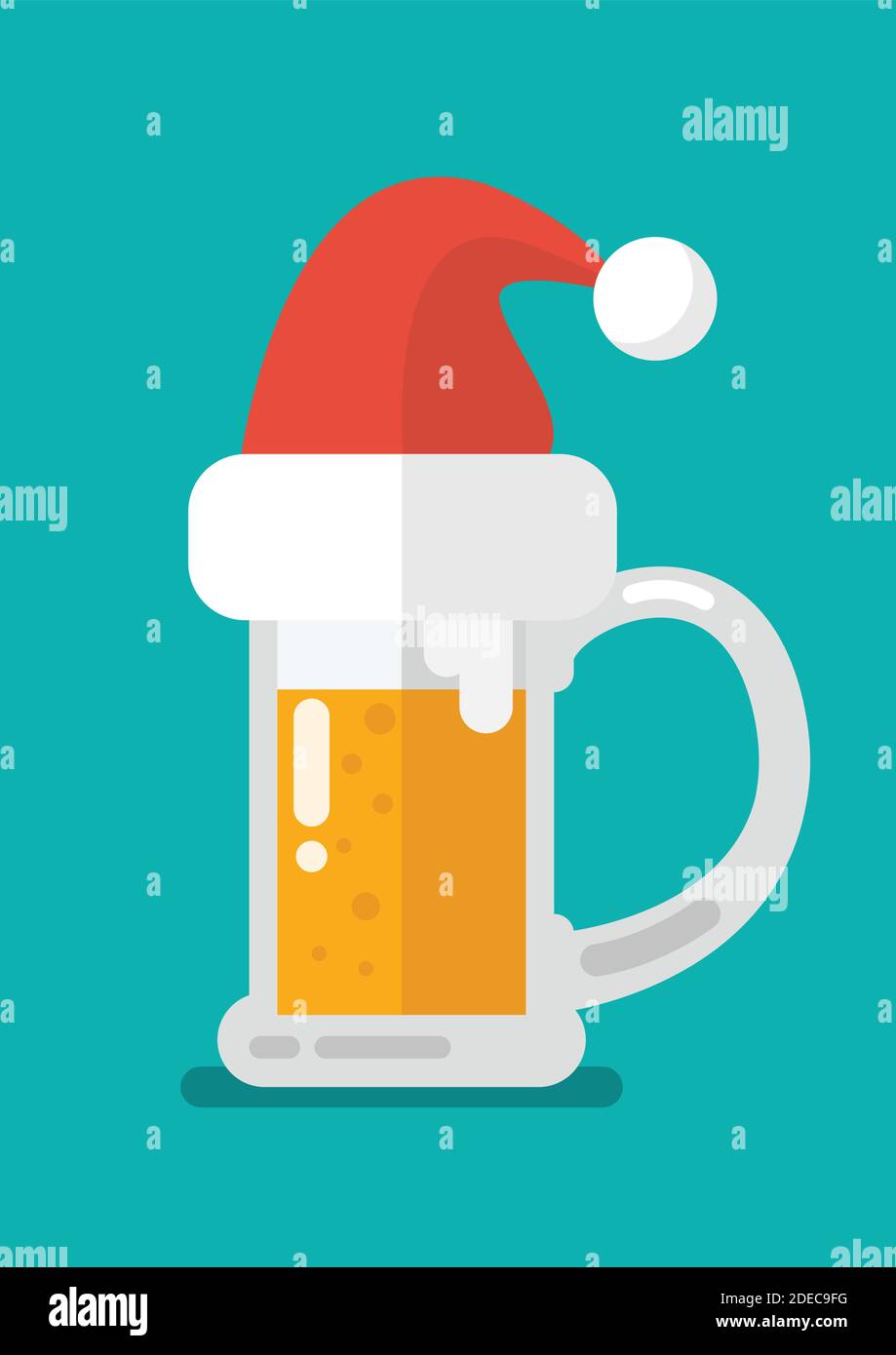 merry-christmas-card-beer-hi-res-stock-photography-and-images-alamy