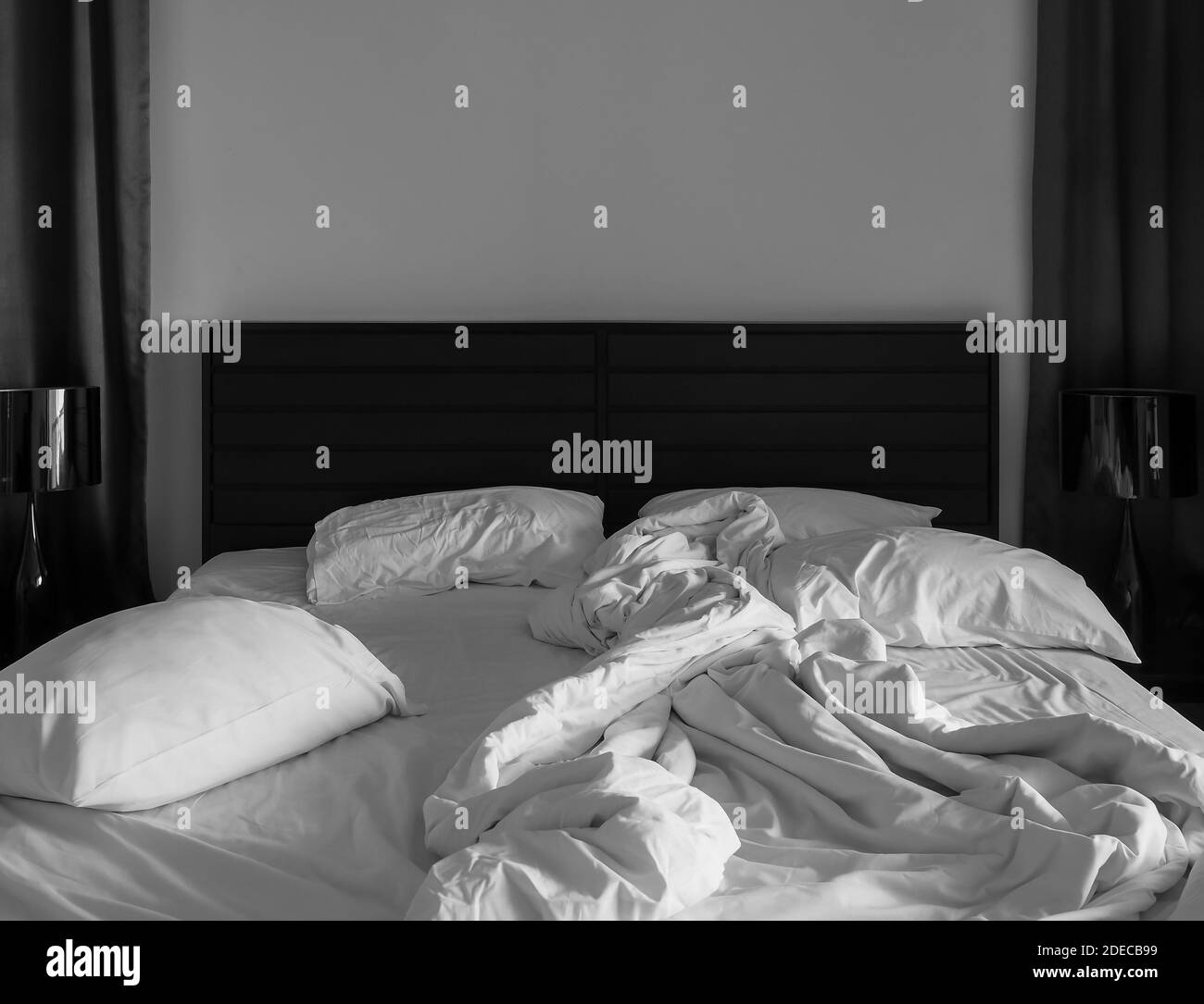 Dark sheet Black and White Stock Photos & Images Alamy