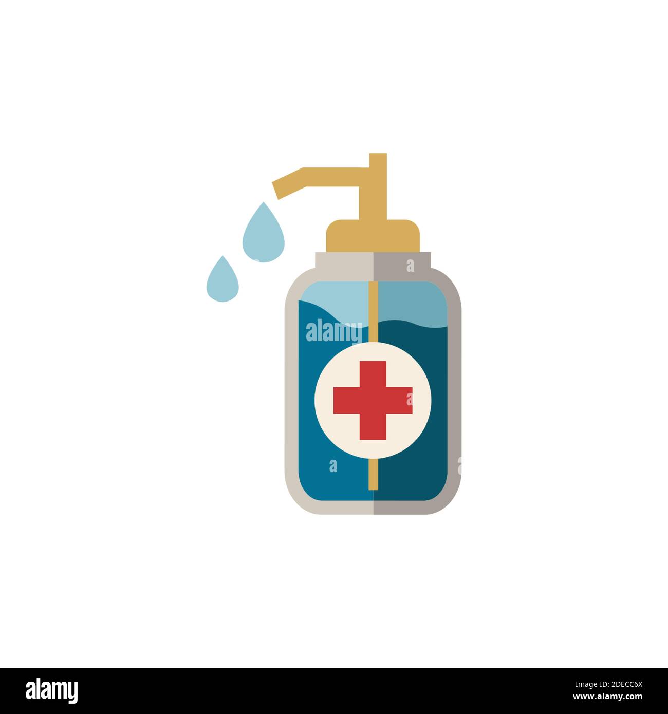 Dispenser icon. Simple element from pharmacy collection. Creative ...