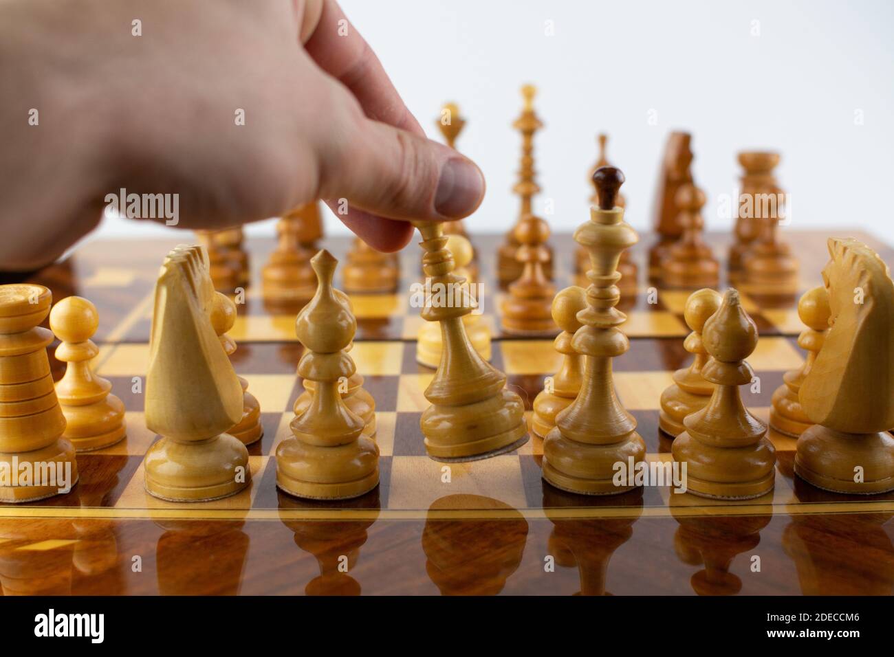Business man play chess strategy hi-res stock photography and images ...