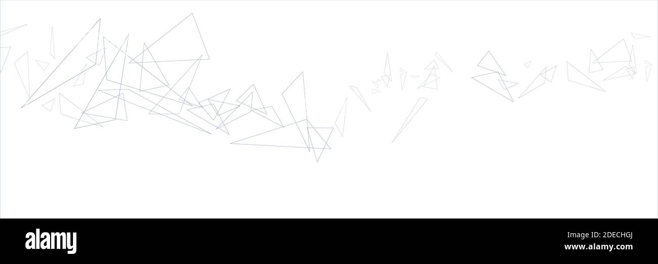 Abstract triangular background on the white Stock Vector