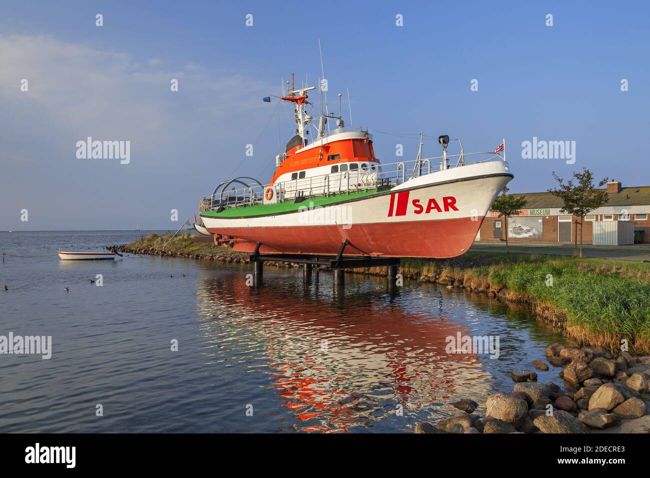 geography / travel, Germany, Schleswig-Holstein, isle Fehmarn, Museum of Sea Rescue in Burgstaaken, Bu, Additional-Rights-Clearance-Info-Not-Available Stock Photo