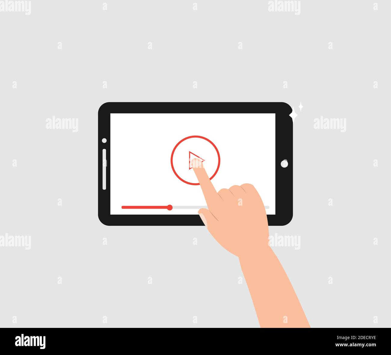 designs about people who click play Stock Vector Image & Art - Alamy