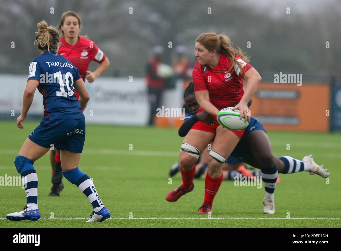 Bristol Bears Women Rugby versus Saracens Women, Shaftsbury Park