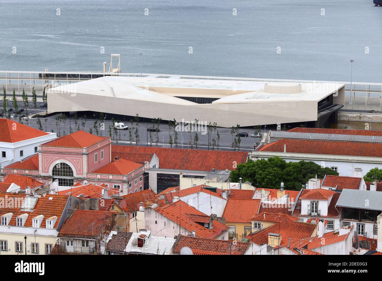 LISBON, PORTUGAL JUNE 4, 2018 Cruise ship terminal building in