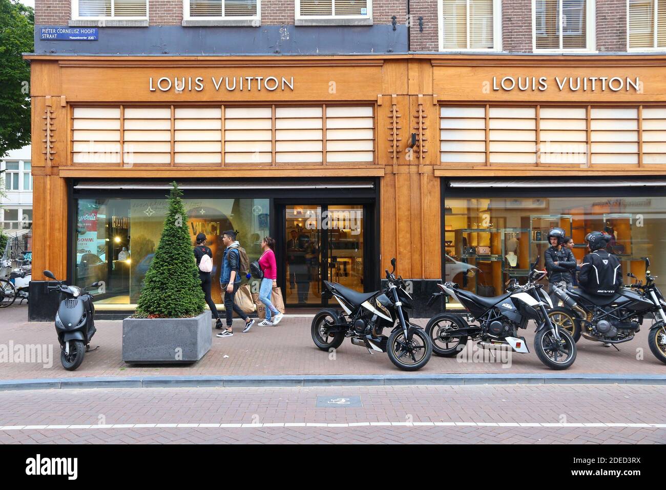 Louis Vuitton Amsterdam Hooftstraat store, Netherlands