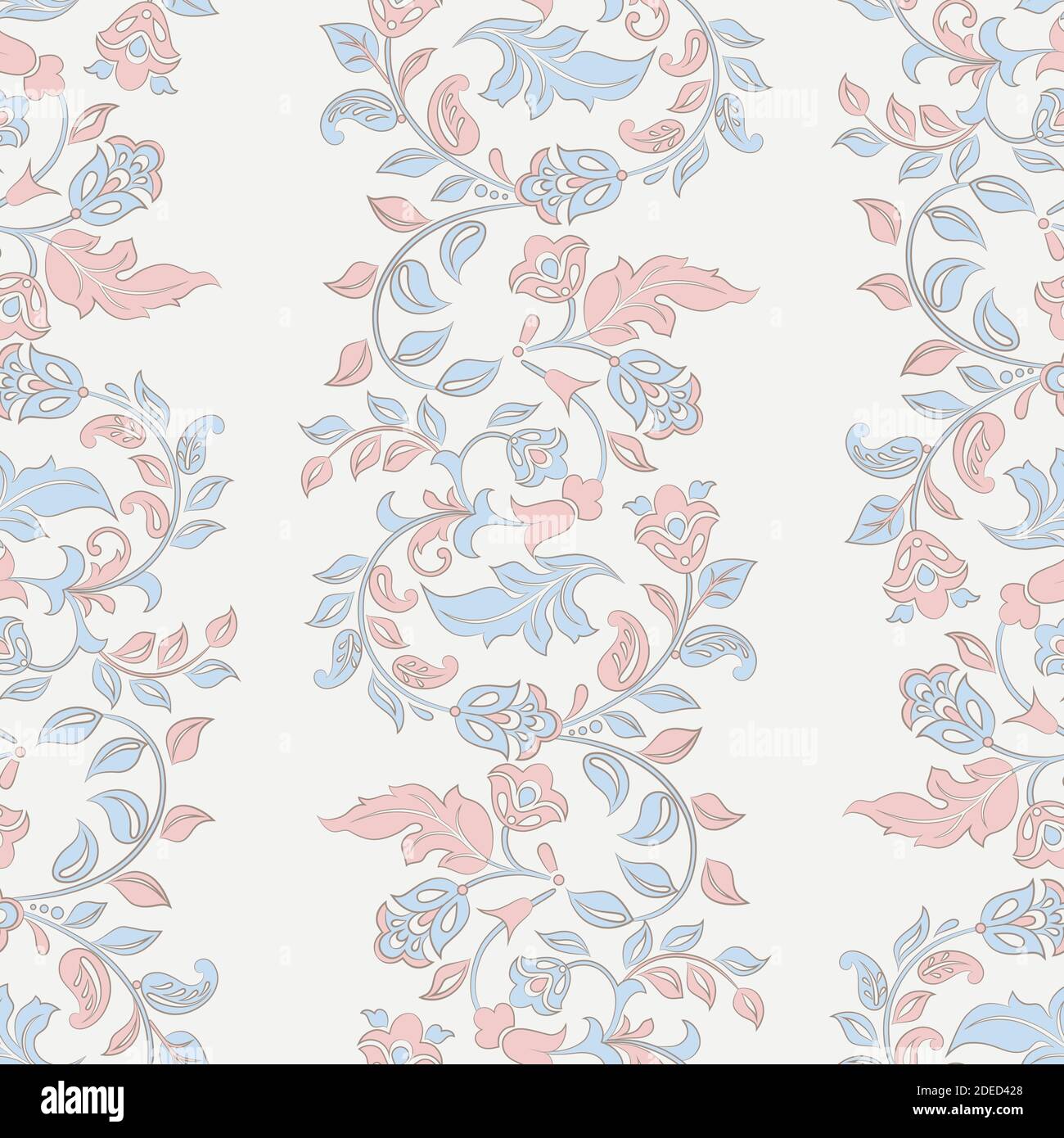 Beautiful vintage pattern. Floral vector background Stock Vector