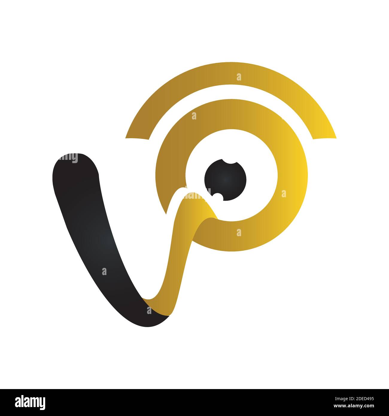 great custom creative modern powerfull V logo initial Letter design vector graphic concept Stock Vector