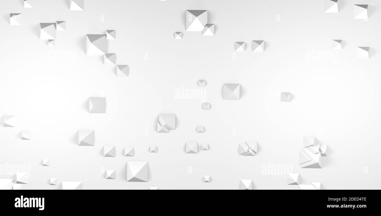 Abstract pyramid geometric concept background. 3D Render Stock Photo ...