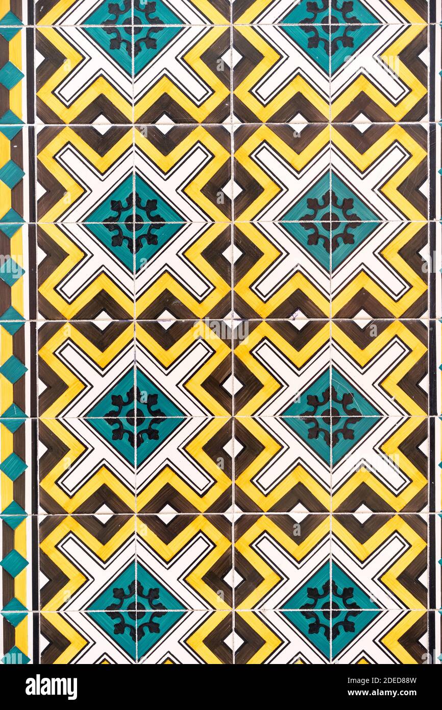 Portugheze tiles Stock Photo