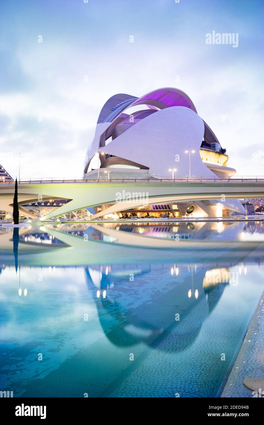 Art Architecture Science And Design Museum Valencia Spain Stock Photo art-architecture-science-and-design-museum-valencia-spain-stock-photo