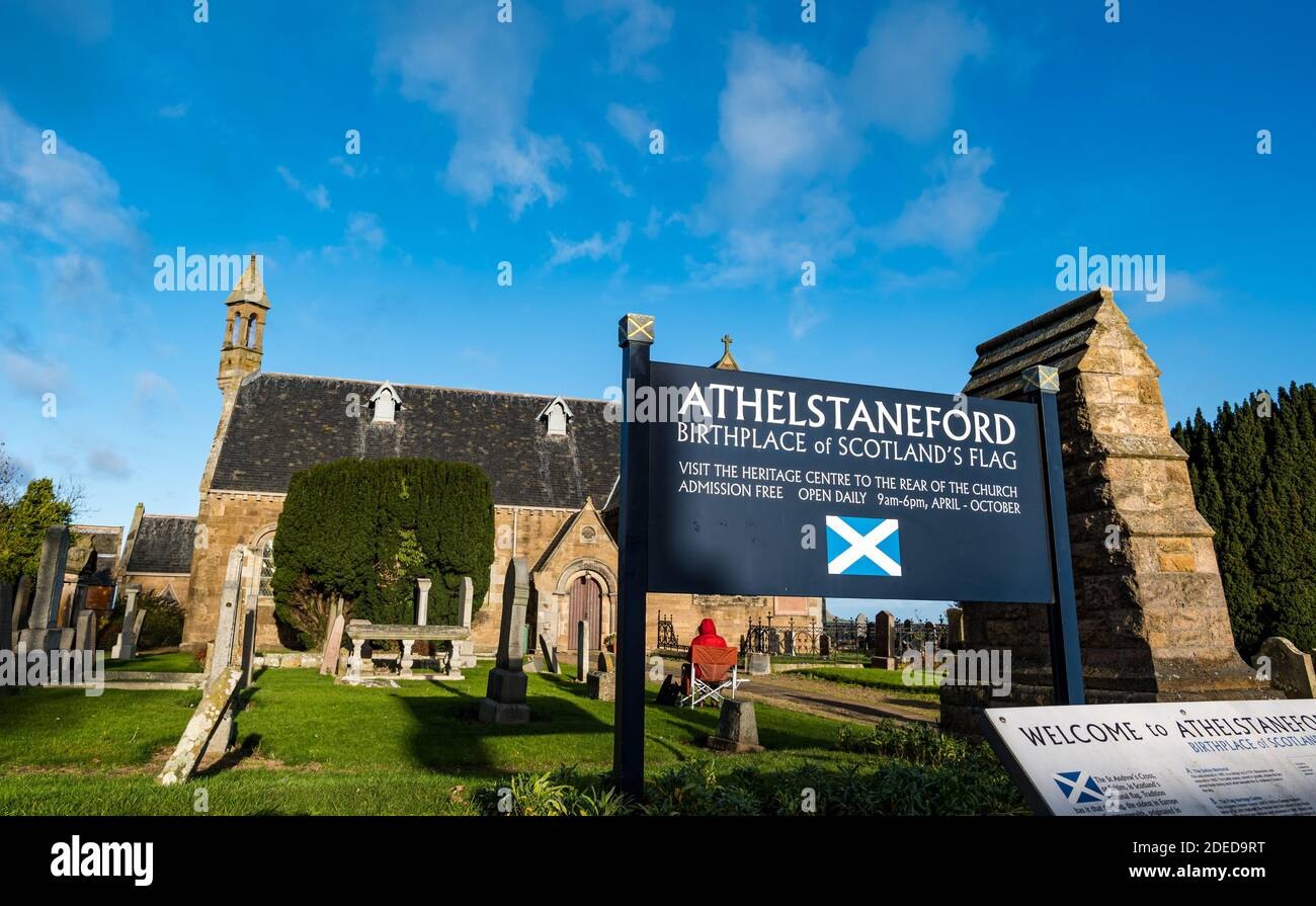 Athelstaneford, East Lothian, Scotland, United Kingdom, 30th November
